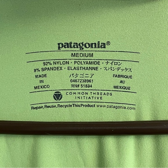 Patagonia Bandha Dress Size Medium Colour Endive - Picture 6 of 8